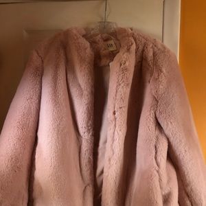 Pink Faux Gap Jacket ladies Medium